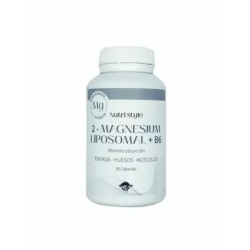 MAGNESIO-2 LIPOSOMADO+B6 NUTRI STYLE 90 Cáp.