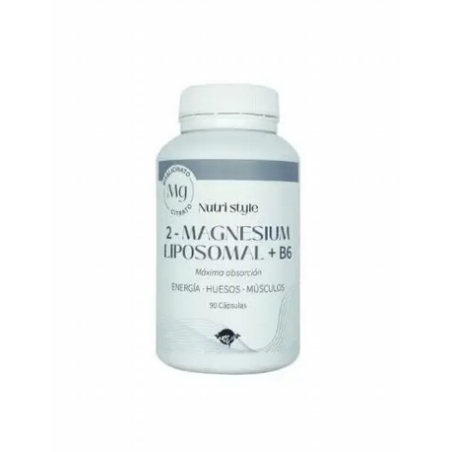 MAGNESIO-2 LIPOSOMADO+B6 NUTRI STYLE 90 Cáp.