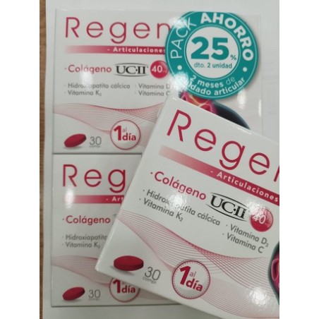 REGENDOL COLAGENO UC.II 40MG  PACK AHORRO ELADIET (HASTA FIN EXISTENCIAS)