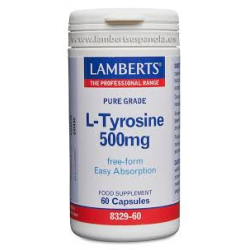 L-TYROSINA 500MG 60CAP LAMBERT