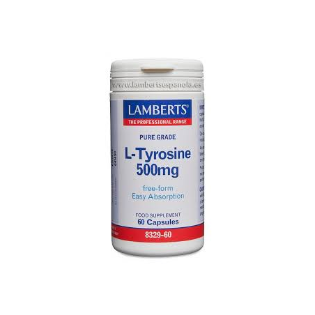 L-TYROSINA 500MG 60CAP LAMBERT