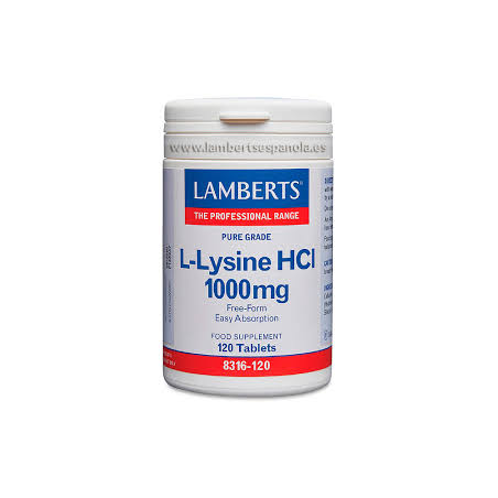 L-LISINA HCI 1000MG LAMBERS