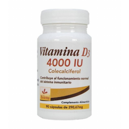 VITAMINA D3 4000IU 90CAPS BILEMA