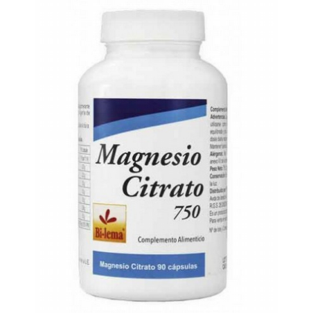 CITRATO MAGNESIO 90 CAPSULAS BILEMA