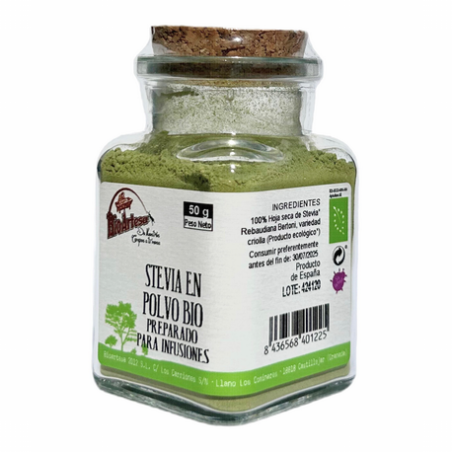 STEVIA EN POLVO 50gr BIOARTESA