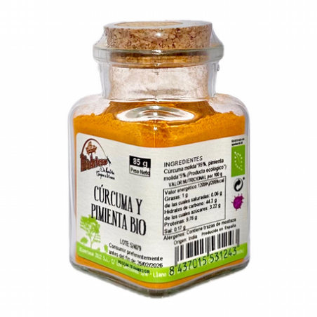 CURCUMA Y PIMIENTA BIO 85G ARTESA