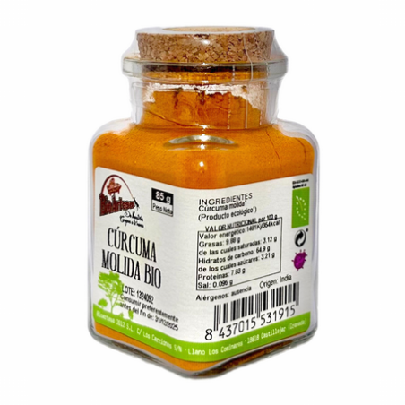 CURCUMA MOLIDA BIO 85G  BIOARTESA
