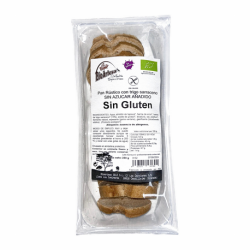 PAN RUSTICO DE TRIGO SARRACENO SIN GLUTEN BIOARTESA