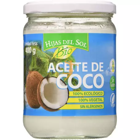 ACEITE DE COCO VIRGEN 400G  HIJAS DE SOL