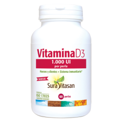 Vitamina D3  1.000 UI 60 PERLAS