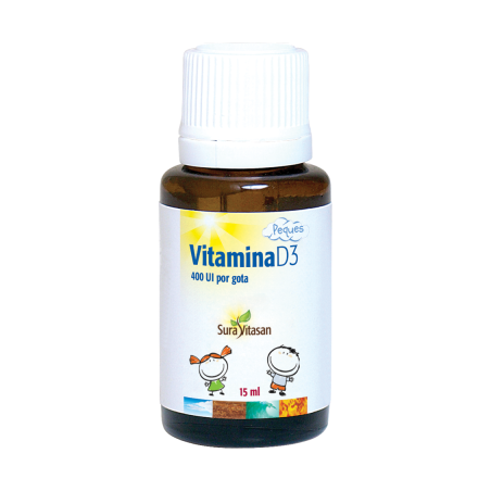 Vitamina D3 peques  400 UI
