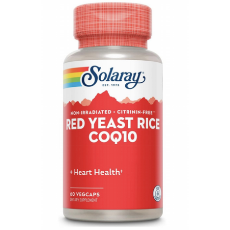 RED YEAST RICE - 45 CAP.VEGETALES- SOLARAY
