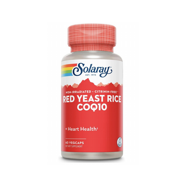 RED YEAST RICE - 45 CAP.VEGETALES- SOLARAY