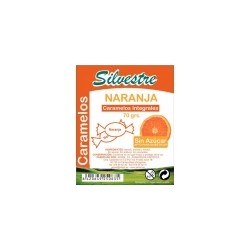 CARAMELOS NARANJA S/A 70GR SIL