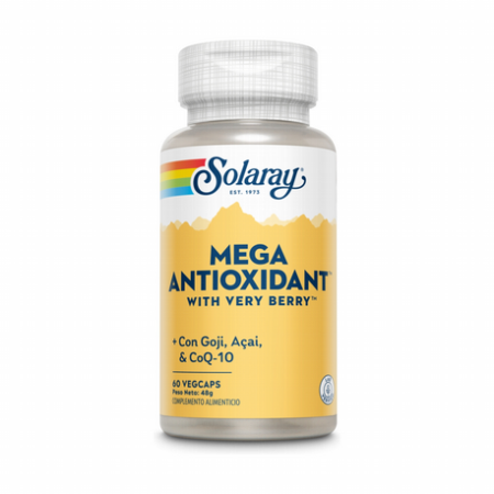 MEGA ANTIOX.WHIT VERY BERRY 60 CÁPS.VEGETALES-SOLARAY