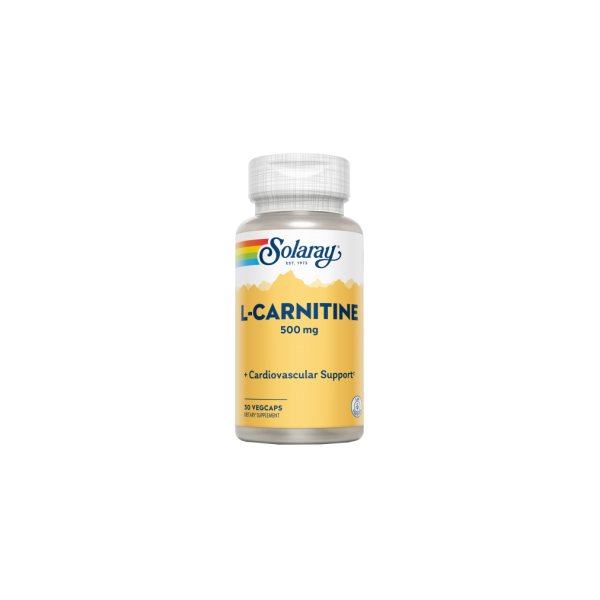 ACETYL L-CARNITINA 500 MG 30 VCAPSULAS SOLARAY