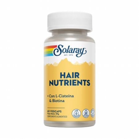HAIR NUTRIENTS tm- 60 CÁPSULAS- SOLARAY