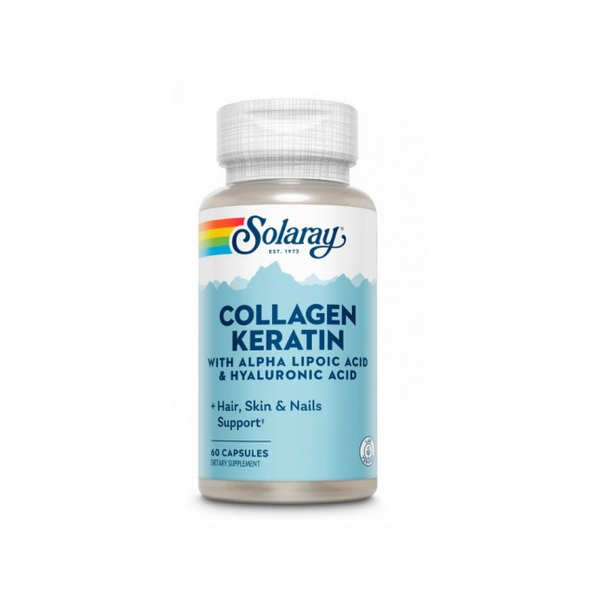 COLLAGEN KERATIN 60 CAPSULAS SOLARAY