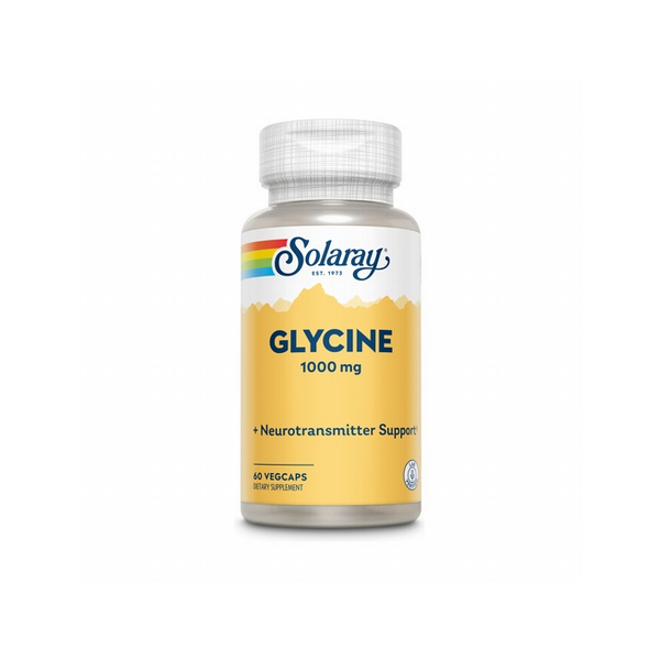 GLYCINE 1000 MG- 60 CÁPSULAS VEGETALES SOLARAY