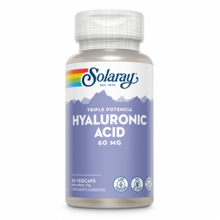 HYALURONIC ACID 60 MG 30 CAPSULAS SOLARAY