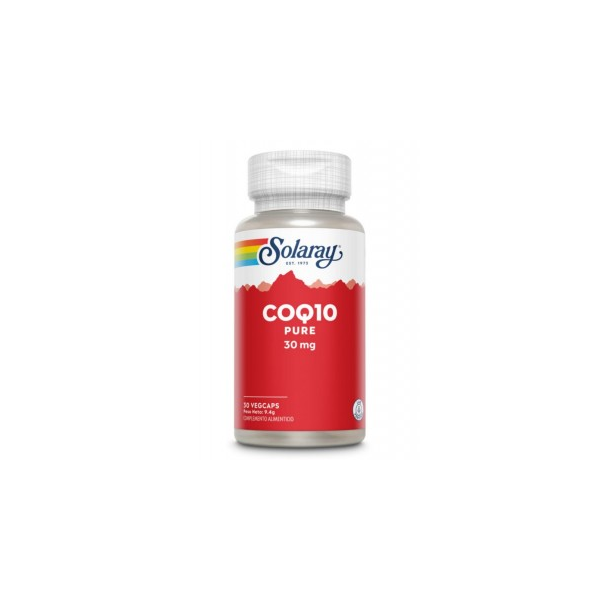 PURE CoQ10 30 MG  30 CAPSULAS SOLARAY