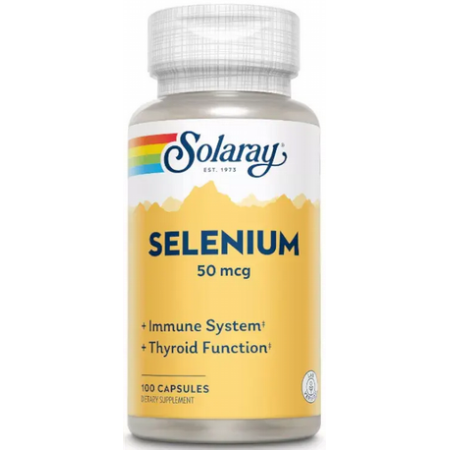 SELENIUM 50 MG  100 CAPSULAS SOLARAY