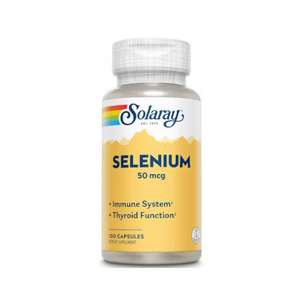 SELENIUM 50 MG  100 CAPSULAS SOLARAY