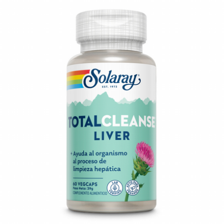 TOTAL CLEANSE LIVER- 60 CÁP.VEGETALES- SOLARAY