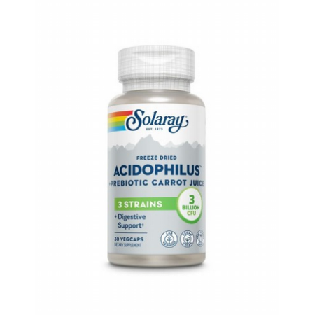 ACIDOPHILUS PLUS- 30 CÁPSULAS-SOLARAY