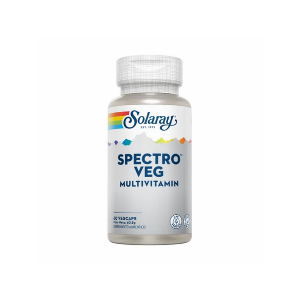 SPECTRO-MULTI-VITA-MIN 60 CÁP.VEGETALES- SOLARAY