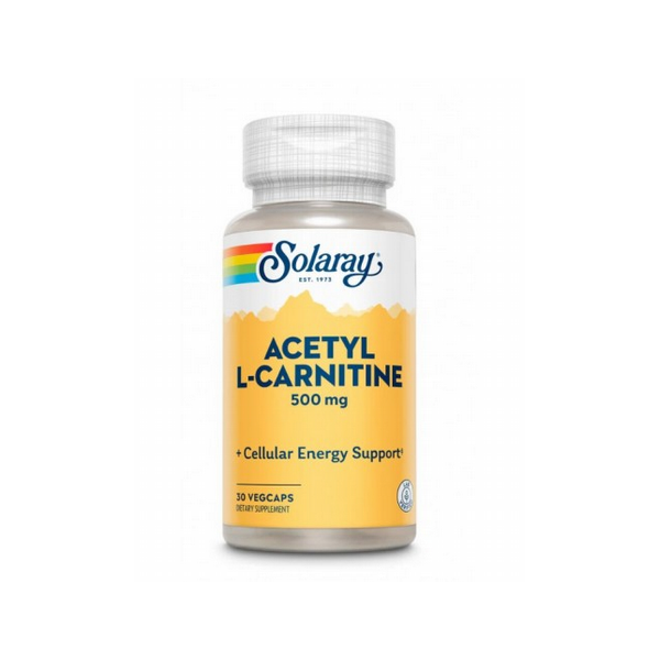 L-CARNITINE 500 MG 30 CÁPSULAS-SOLARAY