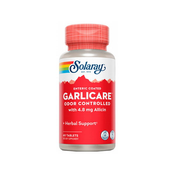 GARLICARE tm 10.000 MCG- 60 COMP.-SOLARAY
