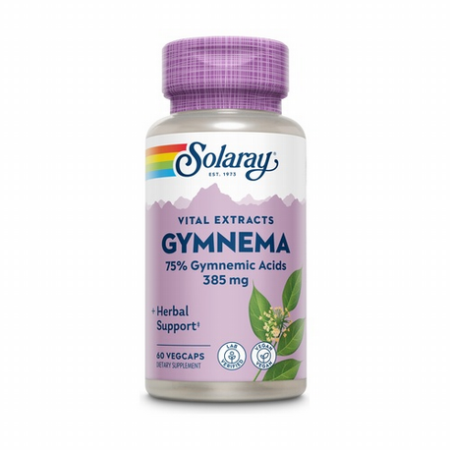 GYMNEMA 385 MG 60 CÁPSULAS VEGETALES SOLARAY