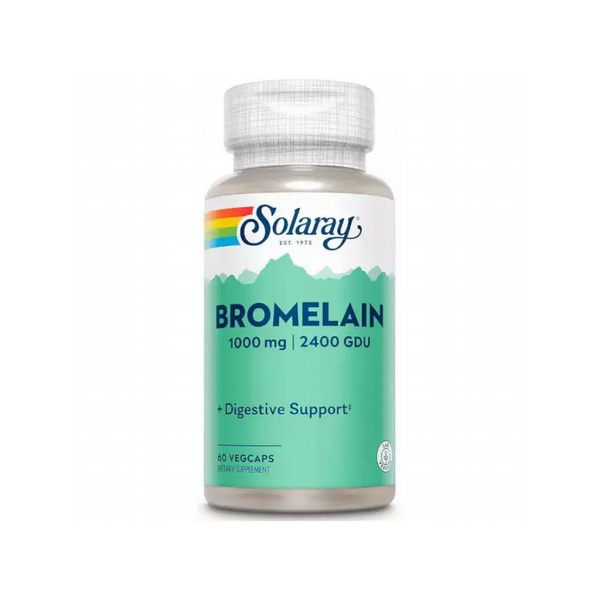 BROMELAINA- 60 CÁPSULAS- SOLARAY