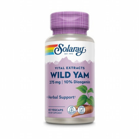 WILD YAM  60 CÁPSULAS VEGETALES- SOLARAY