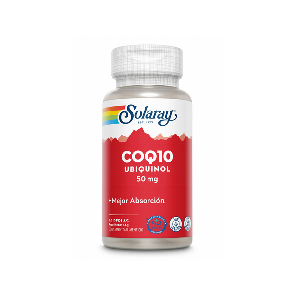UBIQUINOL 50MG 30 PERLAS  SOLARAY