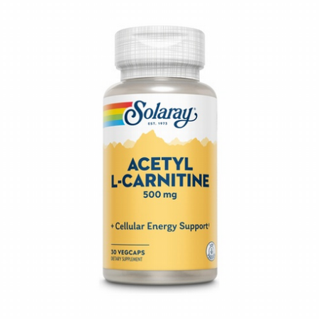 ACETYL L-CARNITINE 500 MG 30VCAP SOLARAY
