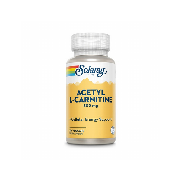 ACETYL L-CARNITINE 500 MG 30VCAP SOLARAY