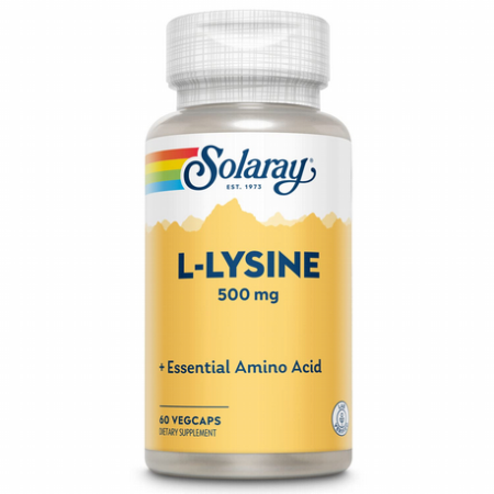 L-LYSINE 500 MG- 60 CÁPSULAS- SOLARAY