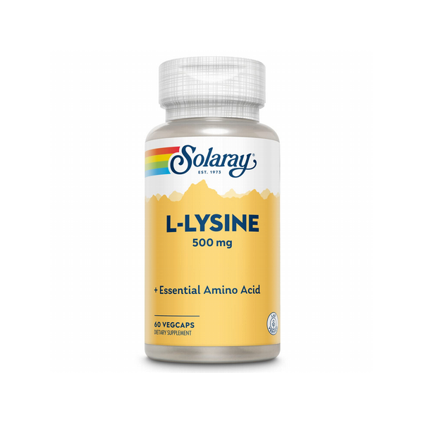 L-LYSINE 500 MG- 60 CÁPSULAS- SOLARAY