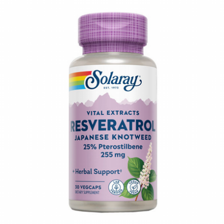 SUPER RESVERATROL 255MG 30VCAPS SOLARAY