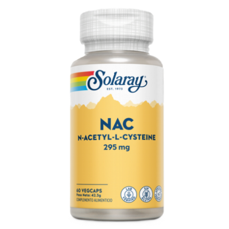 NAC 60CAPS 295 MG SOLARAY