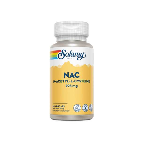 NAC 60CAPS 295 MG SOLARAY