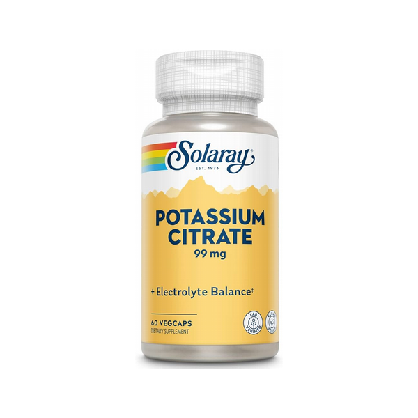 POTASIO CITRATO 99mg 60cap SOLARAY