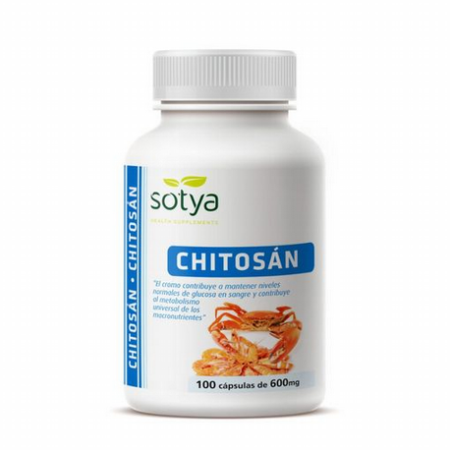 CHITOSÁN 600MG CÁPS. 100U