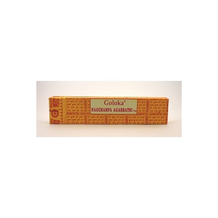 INCIENSO NAG CHAMPA GOLOKA AMARILLO (UND)