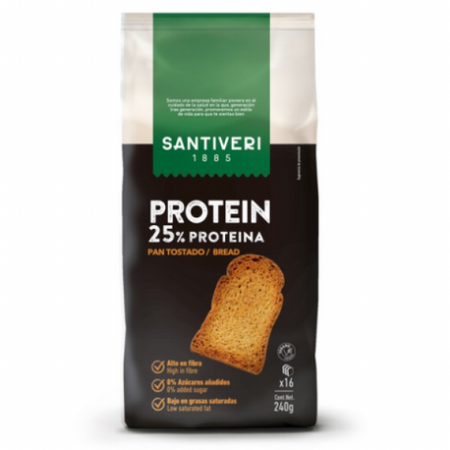 PAN TOSTADO PROTEICO 240GR SANTIVERI
