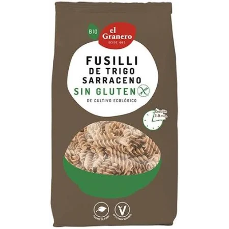 FUSILLI DE TRIGO SARRACENO SIN GLU EL GRANERO
