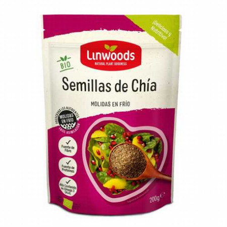 LINWOODS SEMILLAS CHIA MOLIDAS 200GR