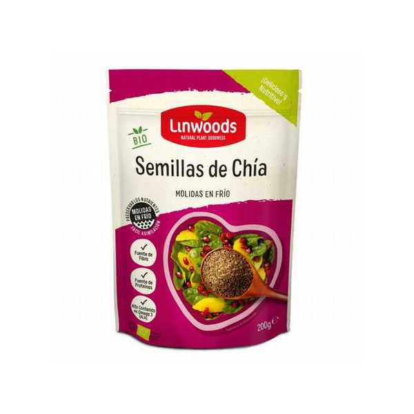 LINWOODS SEMILLAS CHIA MOLIDAS 200GR
